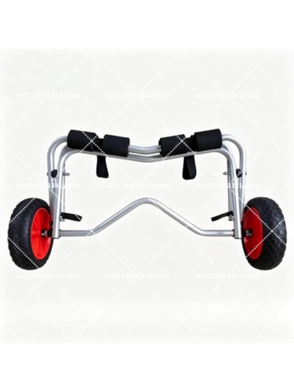 Fishing Kayak Cart - インフレータブルカヤックゴムボート釣り用カヌー、アルミ合金製折りたたみカート付き