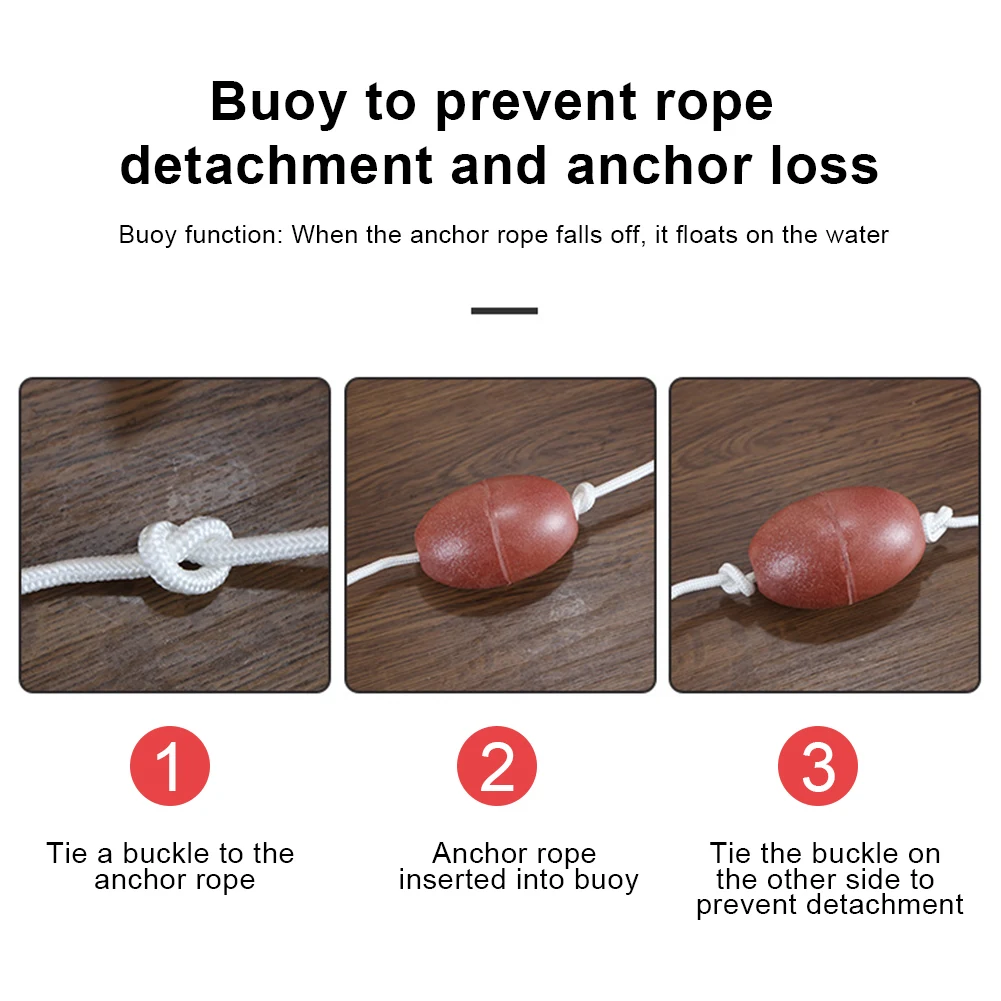 0.7KG 1.5KG ステンレス製折りたたみ式グラップネル - Fishing Kayak Anchor のレビューと価格
