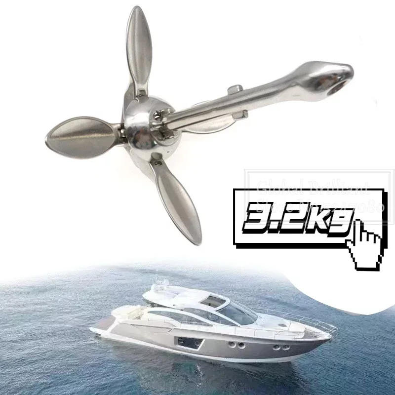 ステンレス鋼のアンカー,ボート,カヤック,釣りボート,マリン - Fishing Kayak Anchor のレビューと価格