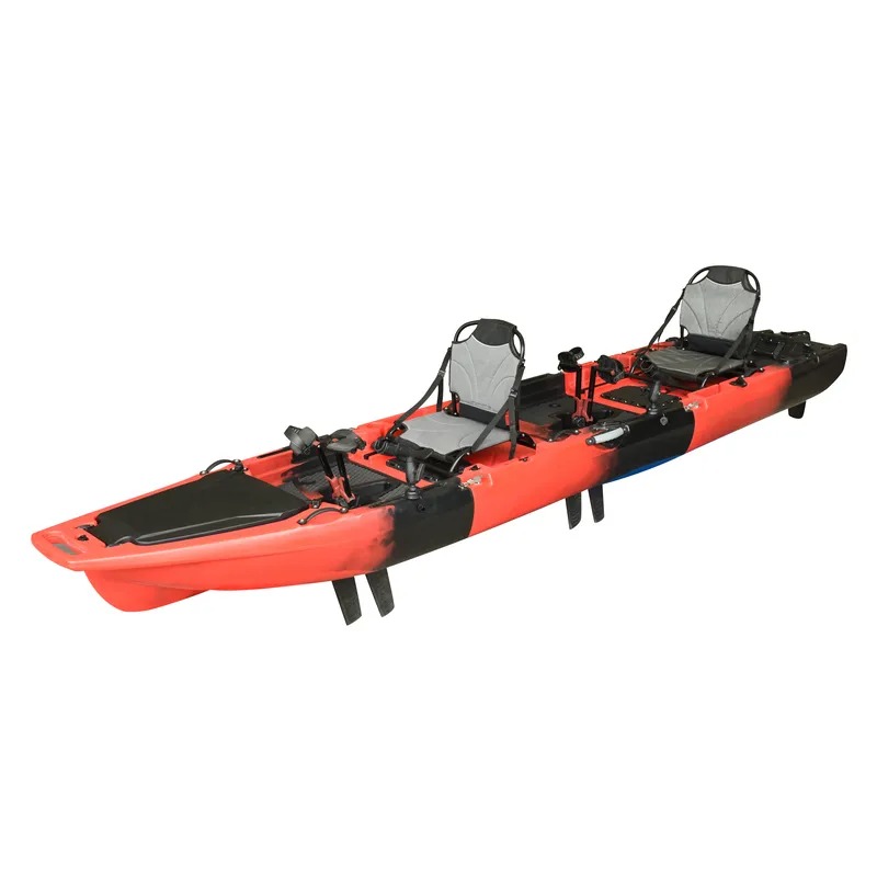ホットセール 14フィート 2人乗り ダブルペダル シットオ - Fishing Kayak Sit In のレビューと価格