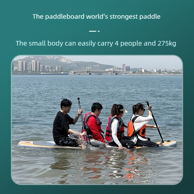 電動インフレータブルパドルボードSUPカヤックフィッシングボ - Fishing Kayak Paddle のレビューと価格