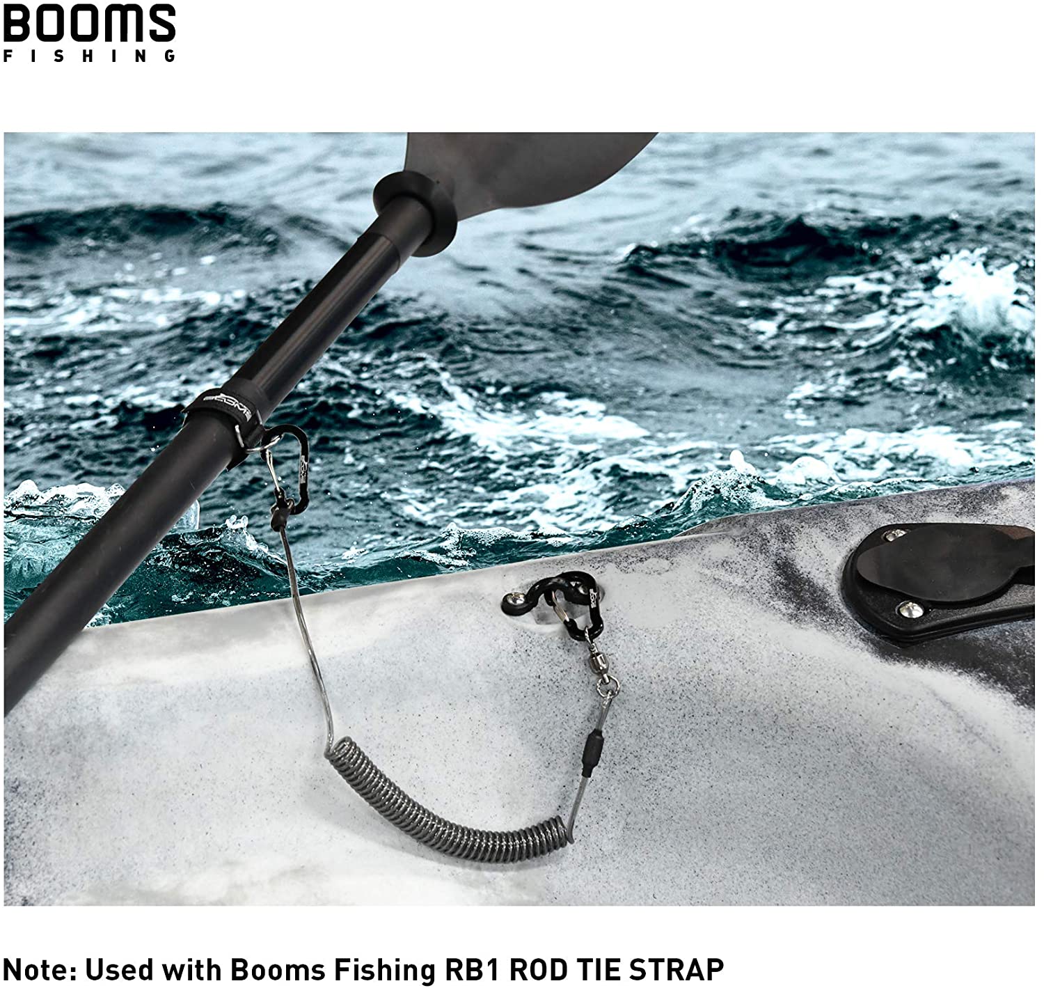 ブーム釣りt02rb1釣りロッドテザーボートカヤックパドル2 - Fishing Kayak Paddle のレビューと価格