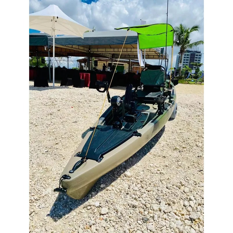シングルペダル電動モーター釣り用モーター カヤック用電動モー - Fishing Kayak Sit In のレビューと価格