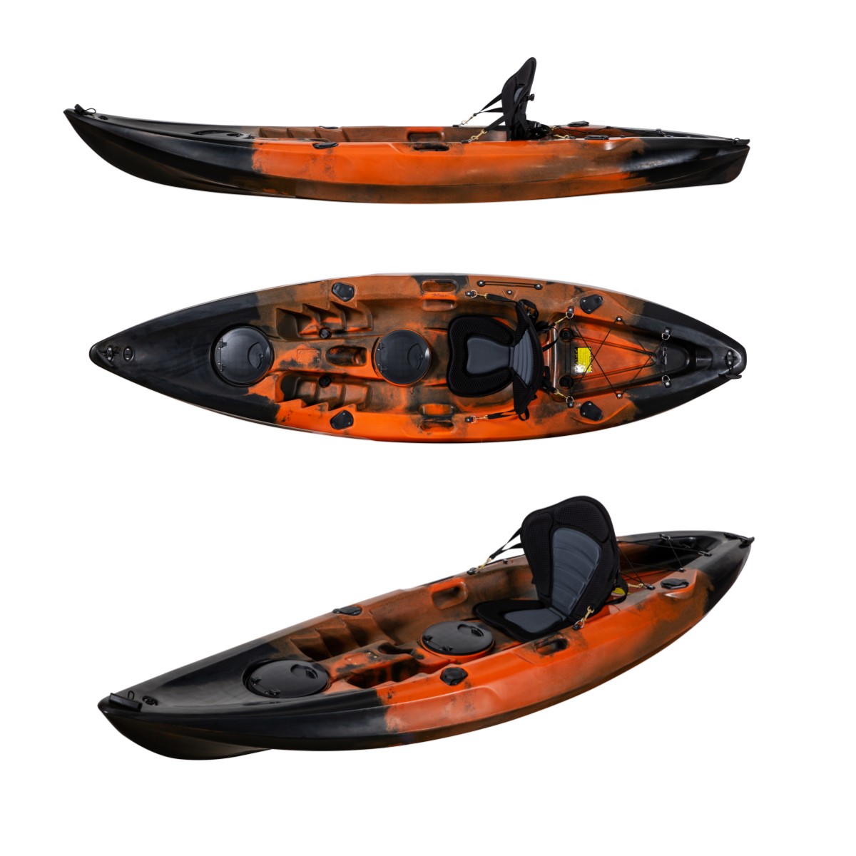 プロのプラスチック製カヤック,1人釣り,中国製,3年間の保証 - Fishing Kayak Sit In のレビューと価格