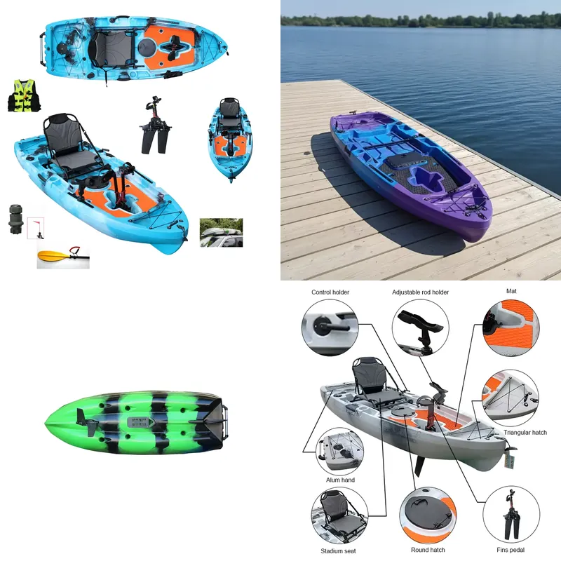 バイキングオーシャン シングル シットオントップ HDPE  - Fishing Kayak Sit In のレビューと価格